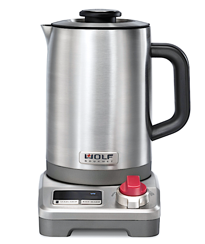 Wolf Gourmet Bollitore Elettrico Lt.1,5 Acciaio Inox Mm.165x228x285h