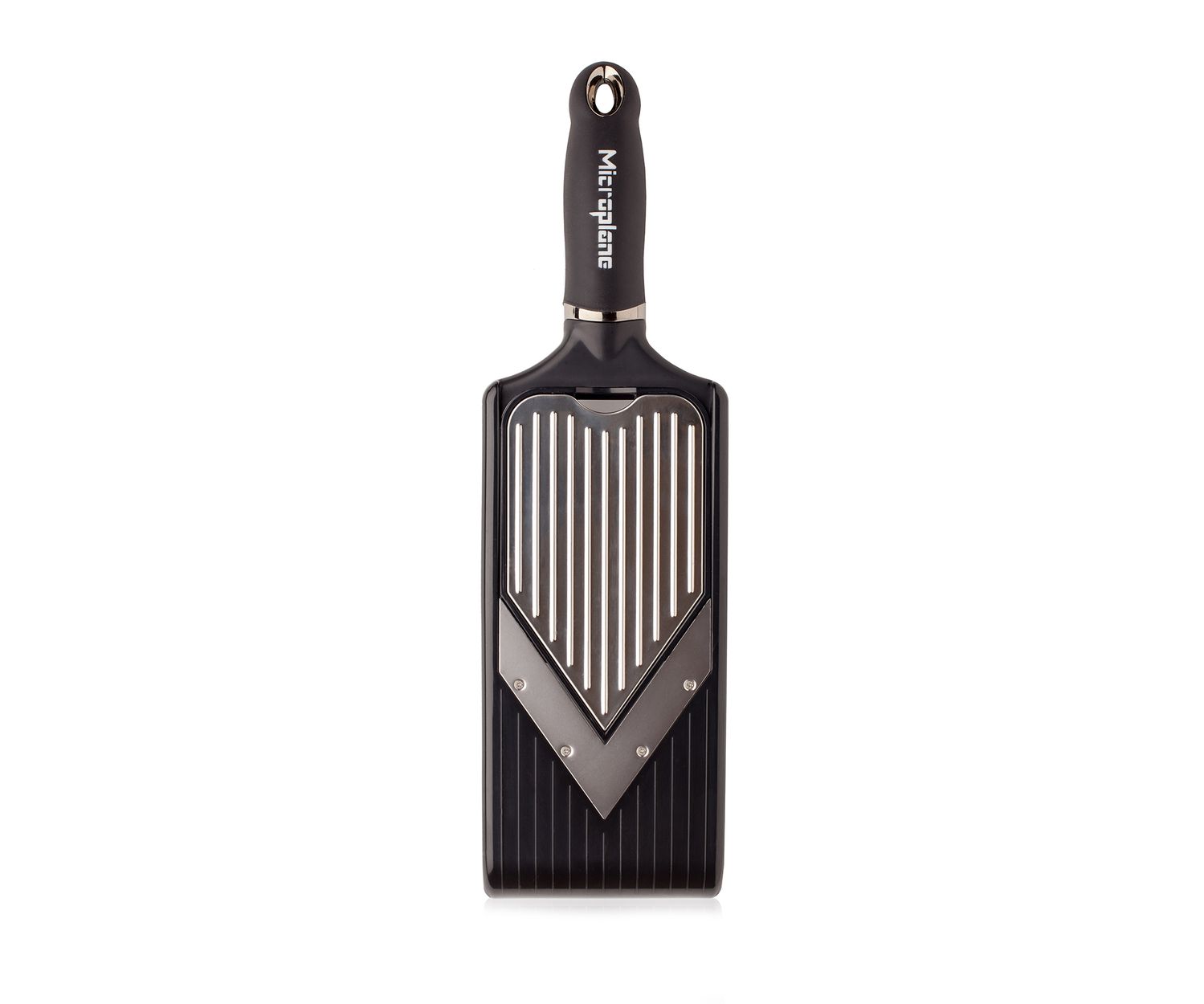 Mandolina "v" Con Julienne Inox/nero