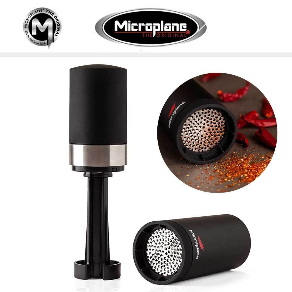Macina Peperonicno Cm.21 Nero E Inox Microplane