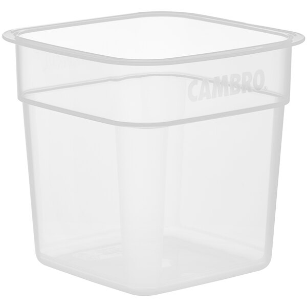 Barattolo Quadrato Per Conservazione 1lt Polietilene Cambro