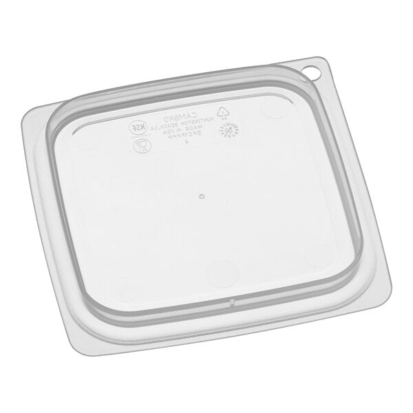 Coperchio Per Barattolo Quadrato 0,5l 1ltpolietilene Cambro