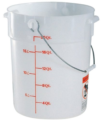 Secchio Con Manico - Polietilene L 20,8 Cambro