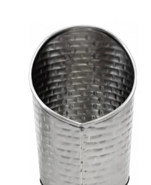 Brickhouse Porta Patatine Dm.8,5 Tondo  Inclinato Acciaio Inox