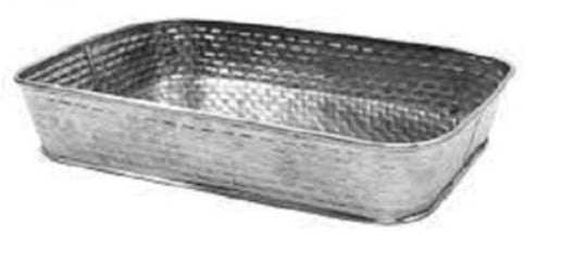 Brickhouse Piatto Rett.Cm.28x18,5x3 Acciaio Inox