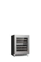 Frigo vini ventilato doppia zona di temperatura DW 36 2THX