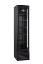 Freezer verticale ventilato THIN FREEZER BLACK