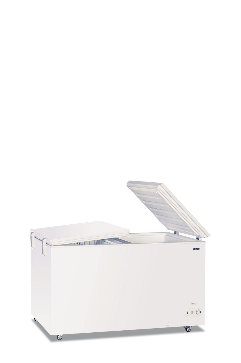 Congelatore statico a pozzo porta cieca sistema flip-flop GELO 550 FLP