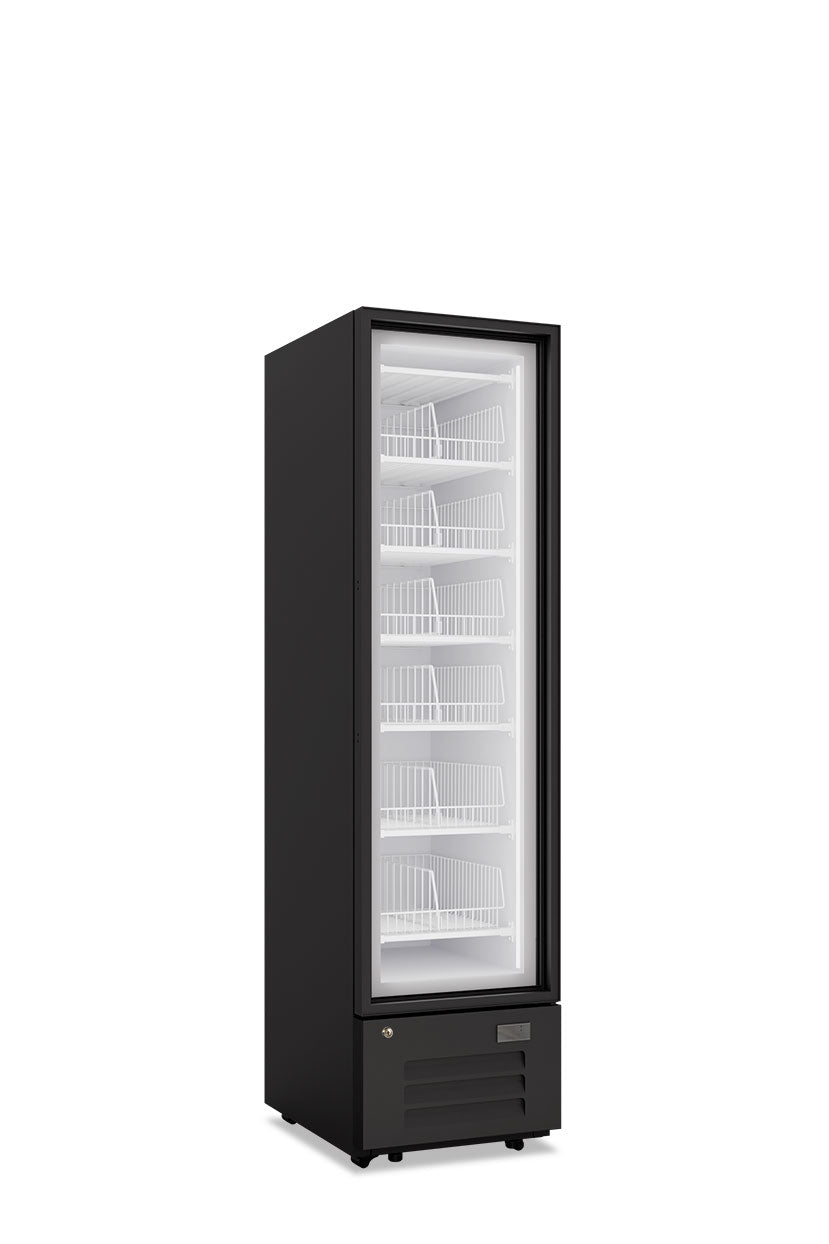 Freezer verticale statico, porta vetro KILA 46