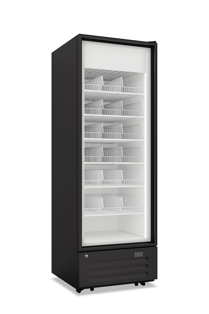 Freezer verticale statico, porta vetro KILA 68