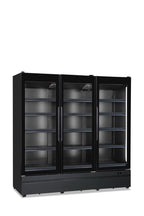 Armadio murale tre porte ventilato, temperatura normale ROMA 187 TN BLK
