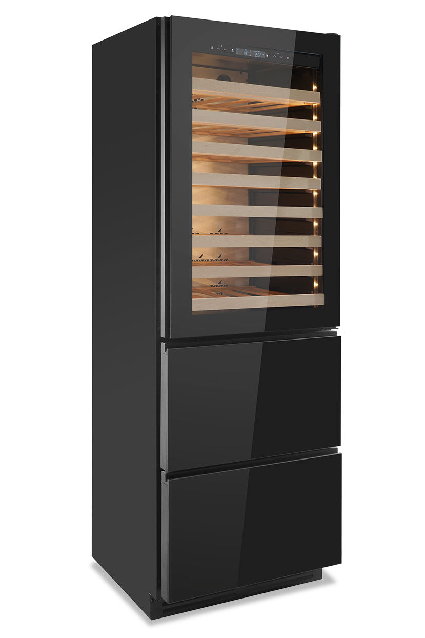 Frigo vini ventilato doppia zona di temperatura DW 190 F2T