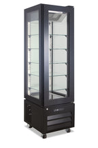Frigo pasticceria quattro lati vetro no frost positivo VICTORIA 45 NFP BLACK