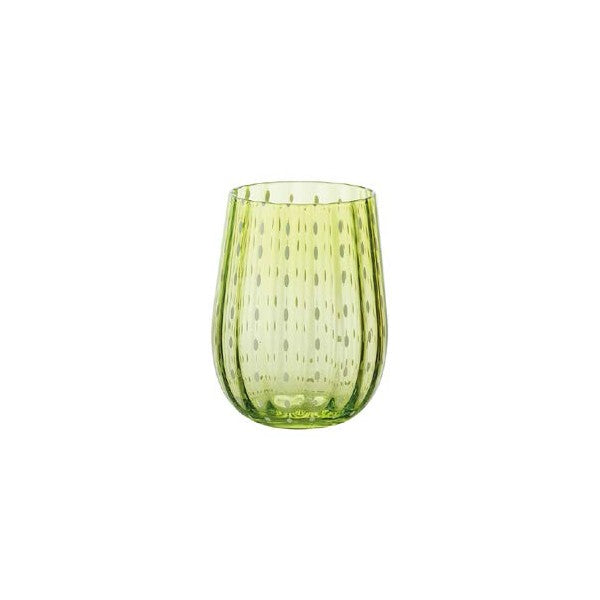 Gocce Bicchiere Verde Cl.40