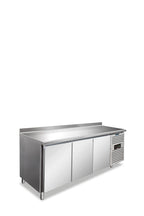 Tavolo refrigerato tre ante con alzatina, ventilato, temperatura normale CXF 3200 ATN CON ALZATINA