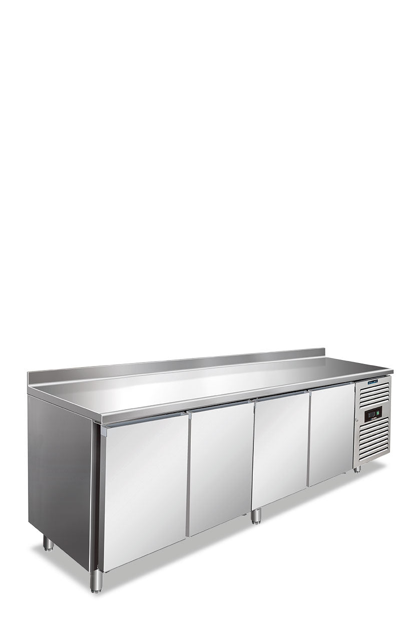 Tavolo refrigerato quattro ante ventilato con alzatina Temperatura normale CXF 4200 ATN CON ALZATINA