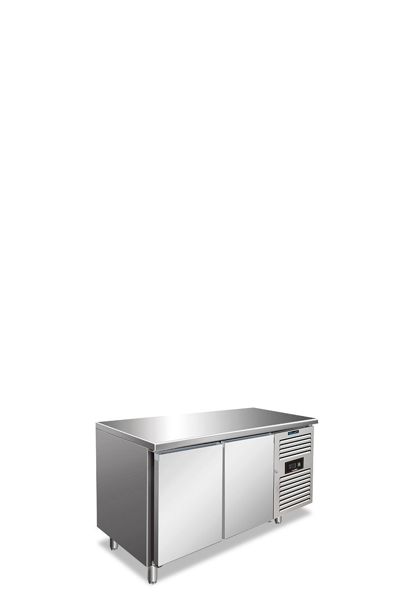 Tavolo refrigerato due ante ventilato, temperatura normale SNACK 2100 ATNF