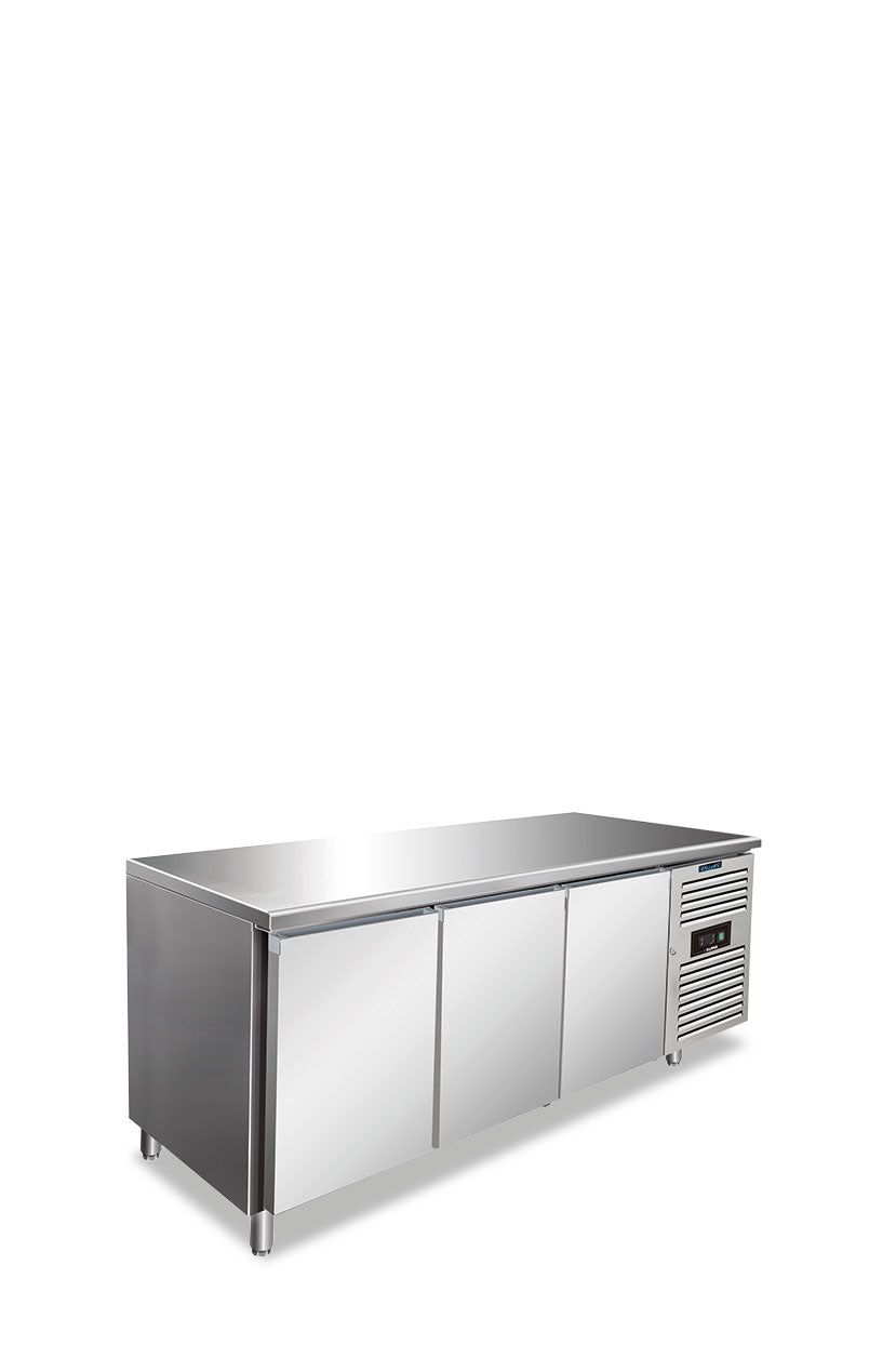 Tavolo refrigerato tre ante ventilato, temperatura normale SNACK 3100 ATNF