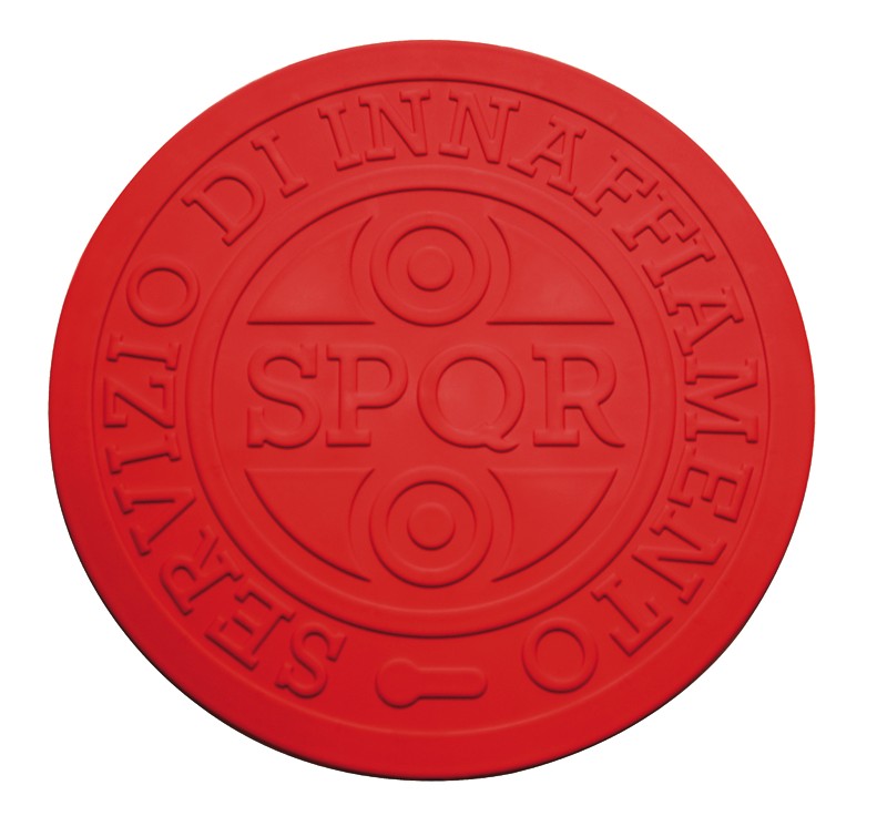 Roma Sottopiatto Cm32 Rosso
