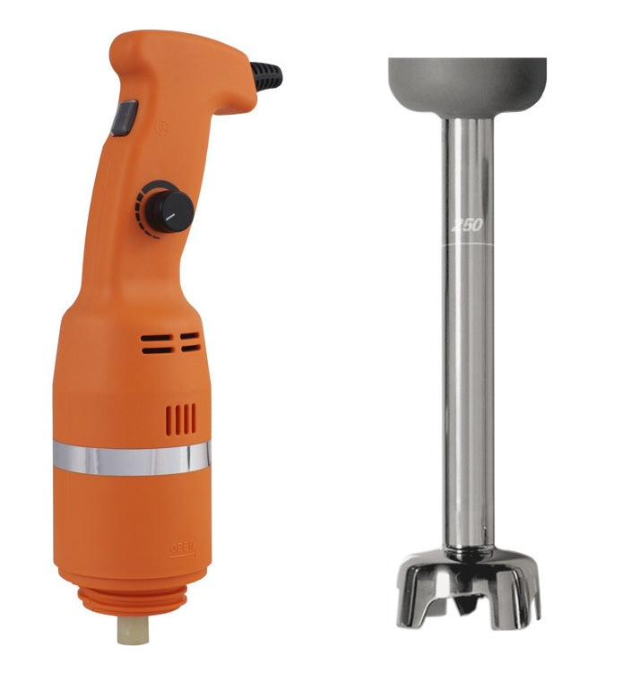 Mixer Mk 250v Arancio 230/1n/50 Con Motore E Mescolatore Mk025 250mm