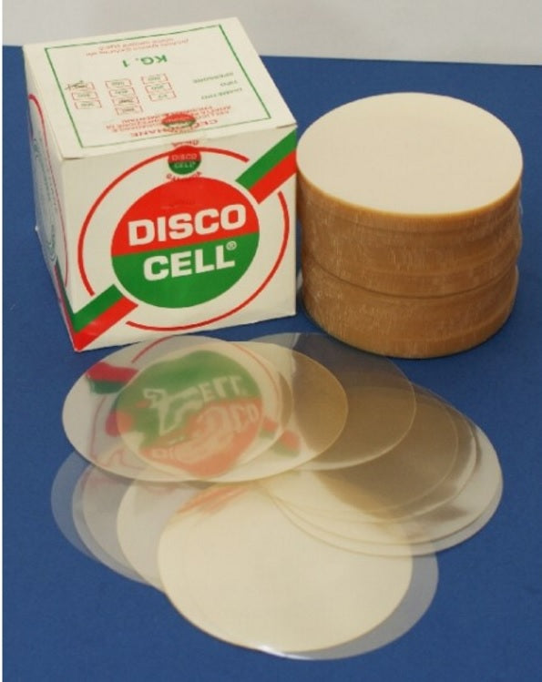 Confezione 1kg Dischi In Cellophane Per Macchina Pressamburger 100mm