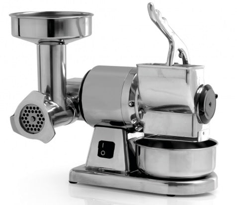 Abbinato Tritacarne/grattugia Ab8a Alluminio Amitek