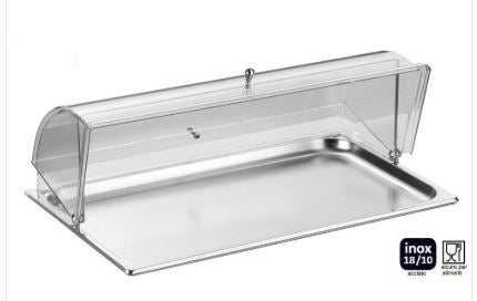Caleido Vassoio Affettati Refrigerato Con Roll-top Pinti-inox