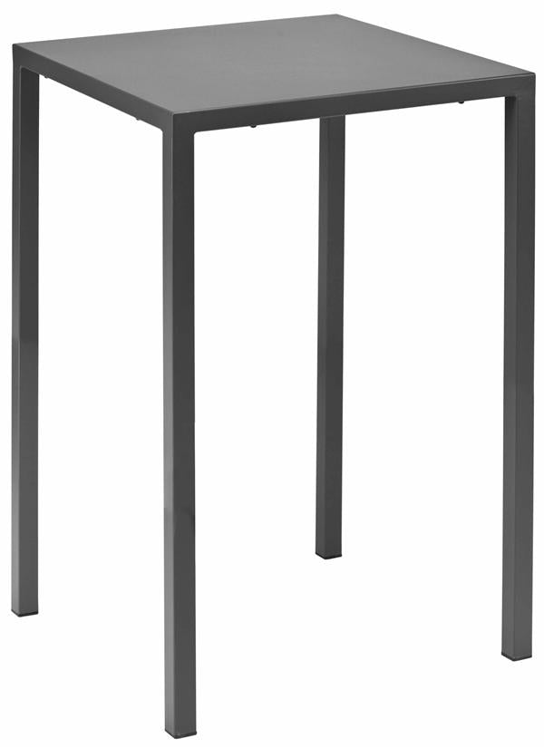 Quatris Tavolo 70x70 H.110 Grigio Antico Impilabile