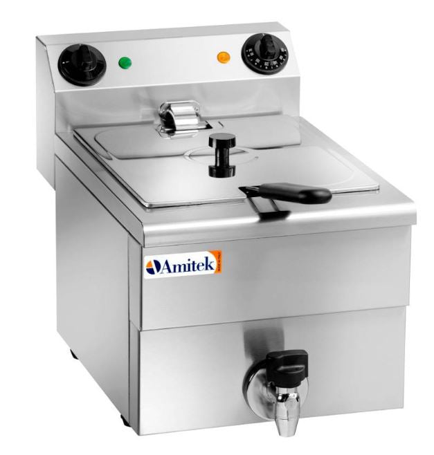 Friggitrice Fc10 Lt.10 W.3500 Mm.300x480x350h