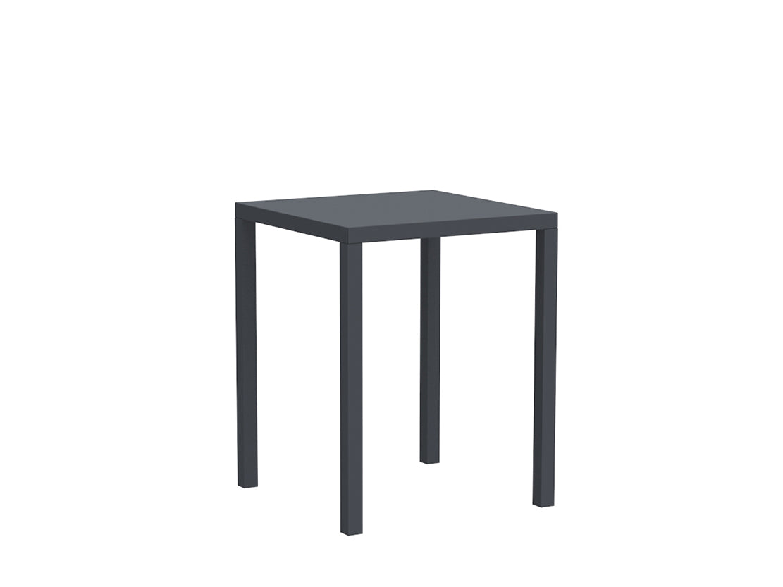 Quatris Tavolo 60x60 H.75 Grigio Antico