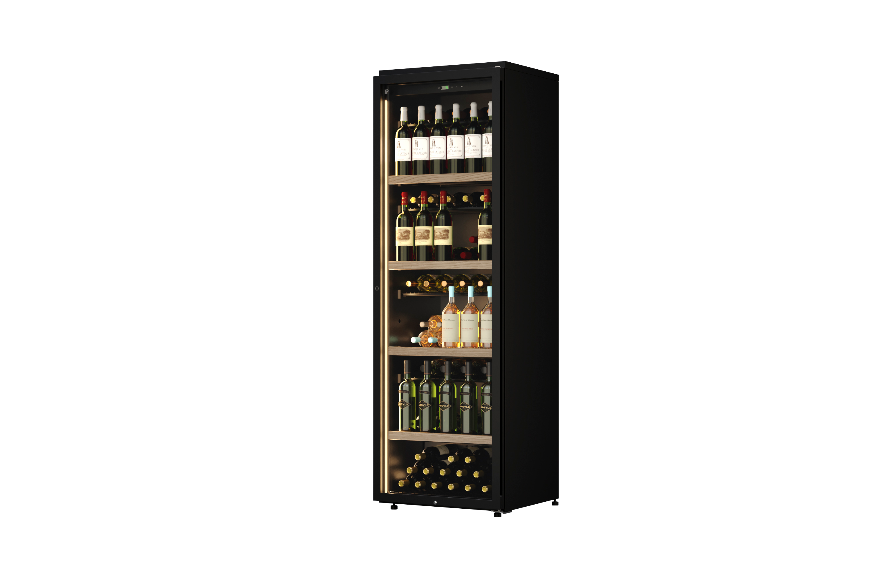 Cantina Vino Lt.500,climatizzata,porta Vetro Monotemperata(+4 /+18 C)