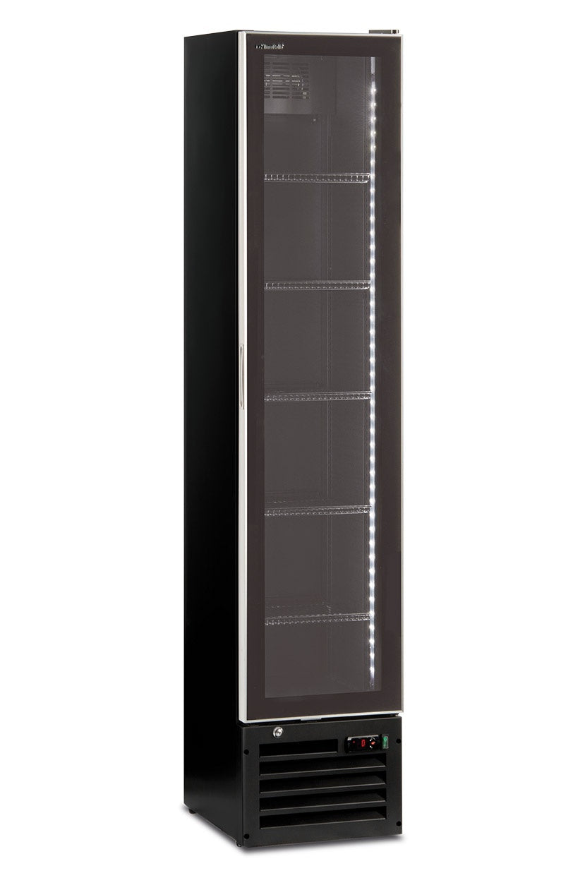 Frigo Vetrina Thin Cooler Black 0 C /+10 C Mm.390x475x1880