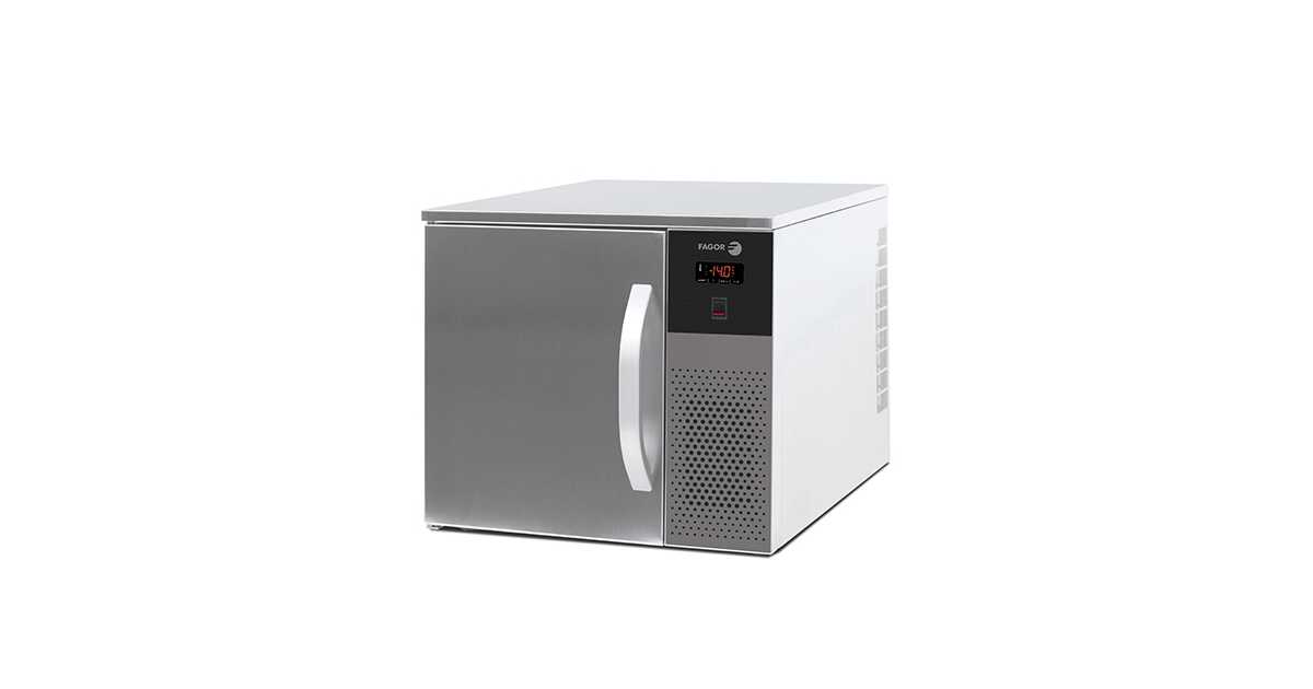 ABBATTITORE DI TEMPERATURA PROFESSIONALE CONCEPT FAGOR 3 GN 1/1, +4/-18°C, CBC-031