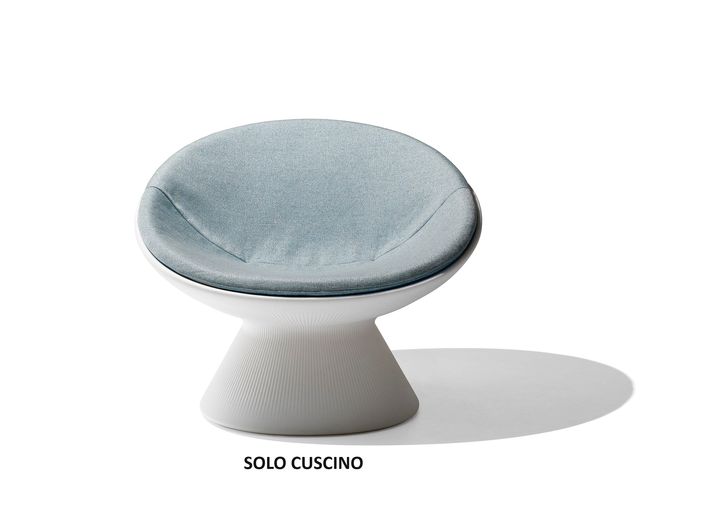 Cuscino Indoor/outdoor Azzurro Per Poltrona Fade Relax