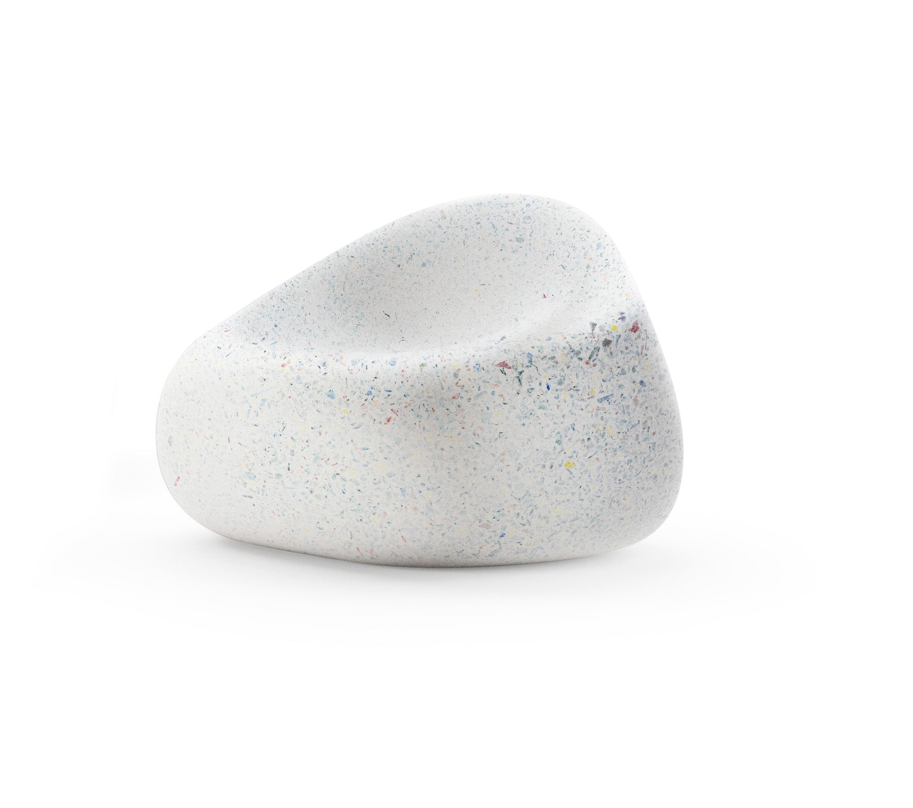 Gumball Poltroncina Bianco Indoor/outdoor H.39cm