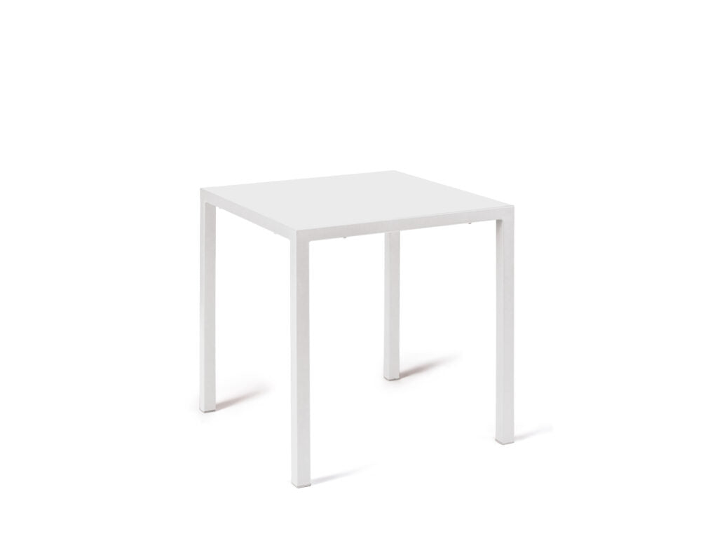 Quatris Tavolo Cm.70x70 Bianco