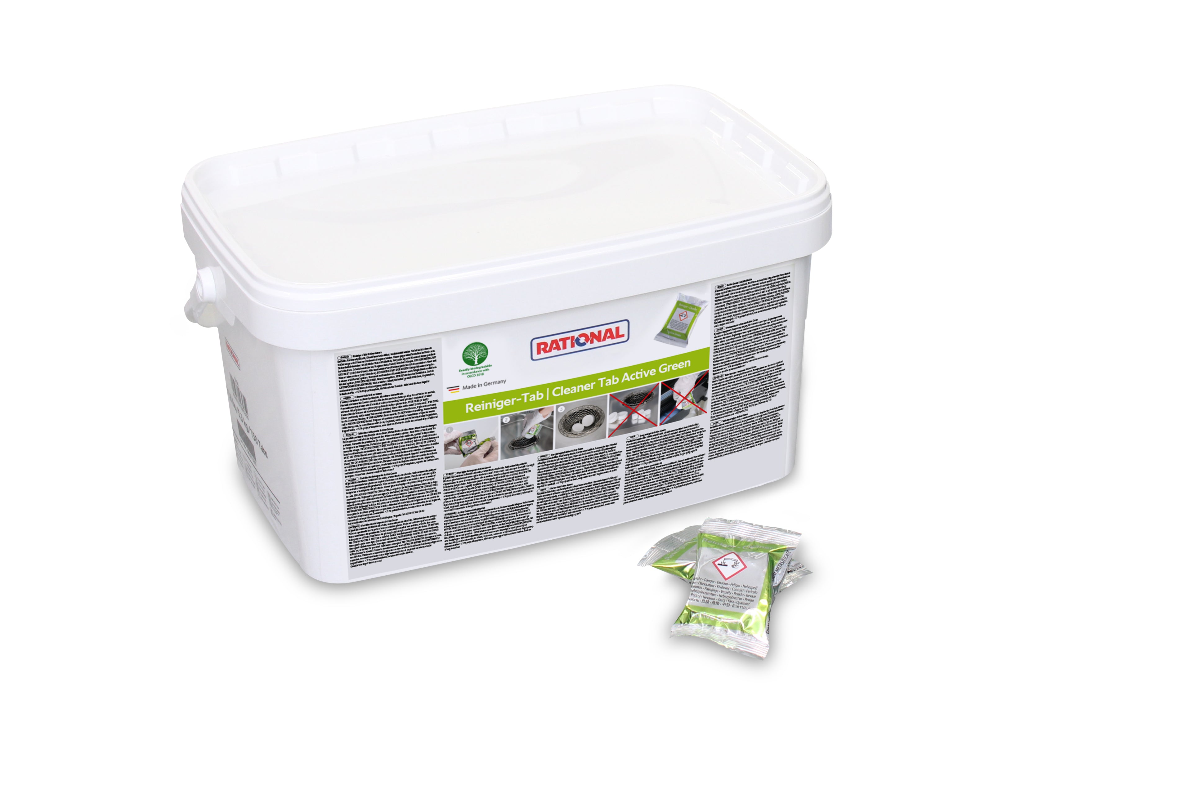 Active Green Secchiello 150 Pastiglie Detergente Per Forni Rational