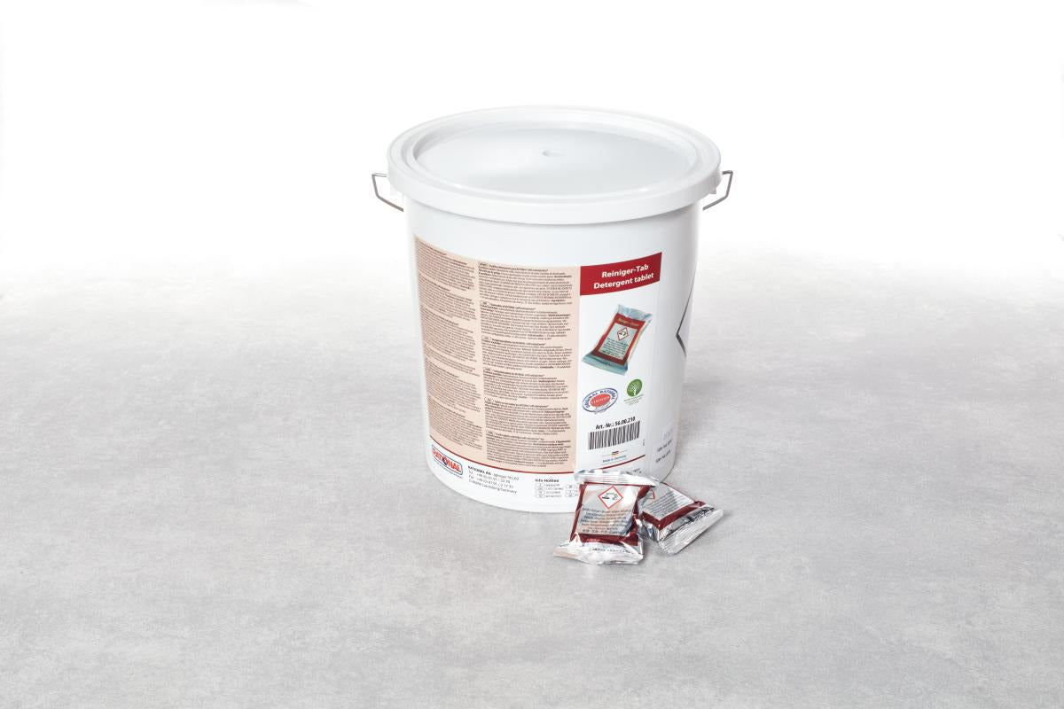 Secchiello 100 Pastiglie Detergente Rosso Per Forni Rational