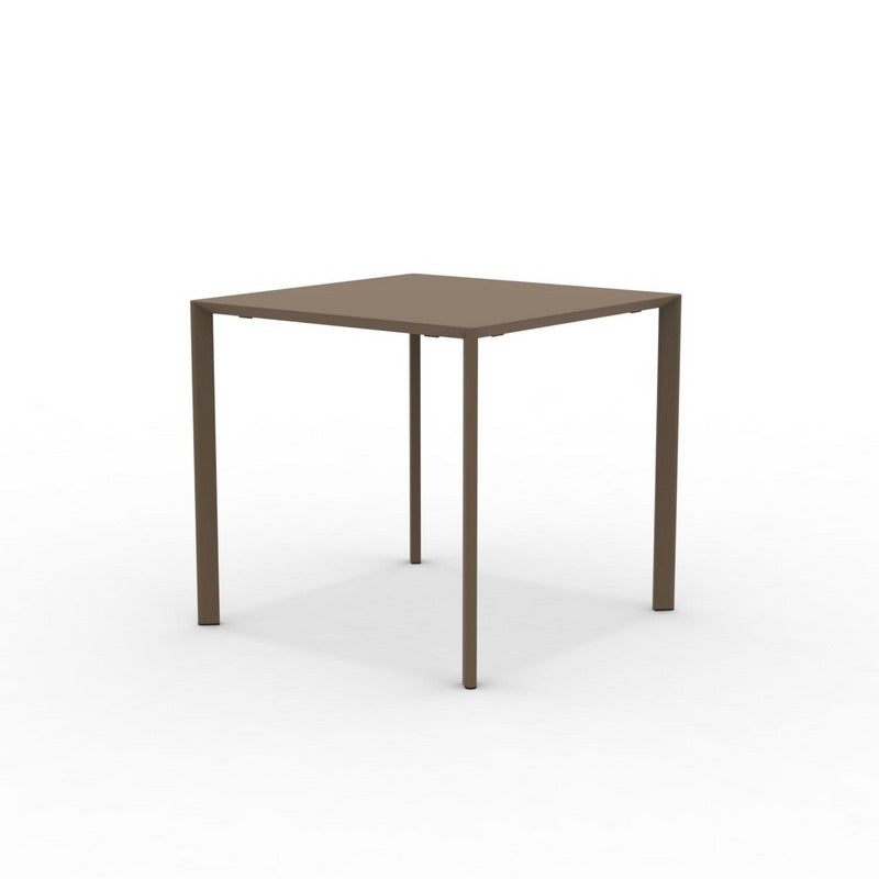 Fox Tavolo Cm.80x80 Bronzo