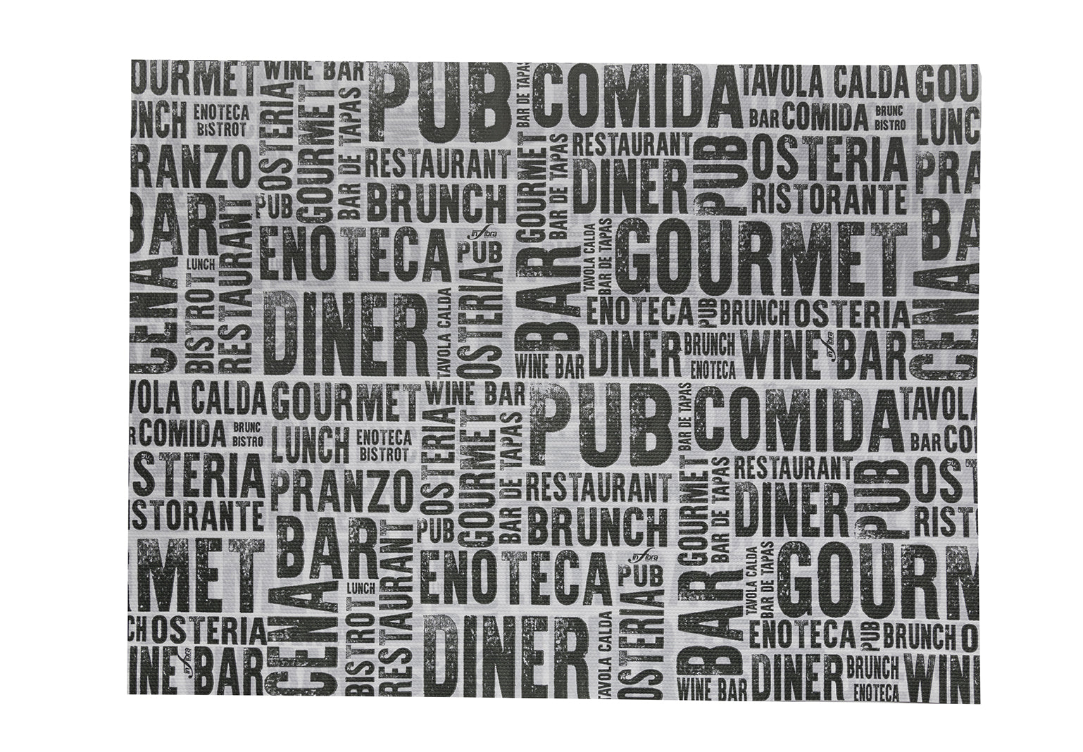 Gourmet Cf.250 Tovaglietta 30x40 Pura Cellulosa