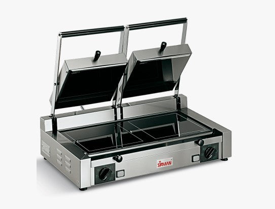 Pd Vt Lr-lr Piastra Panini Vetroceramica Doppia 3000w Mm.700x490x170h