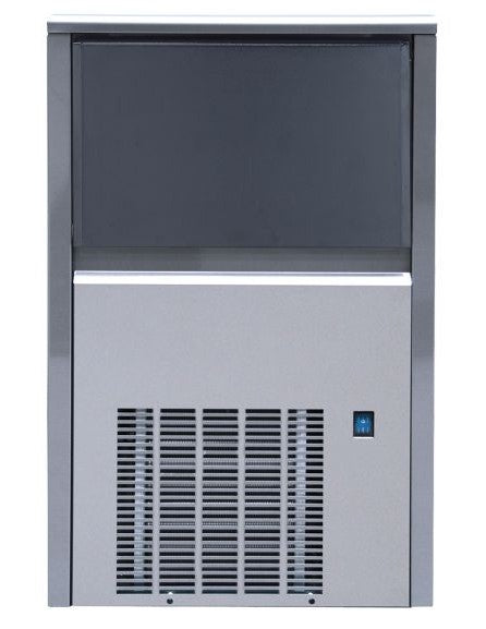 Gs-35pw Fabbricatore Ghiaccio Cubetto Pieno Gr.22 35kg/24h 400w Mm.435