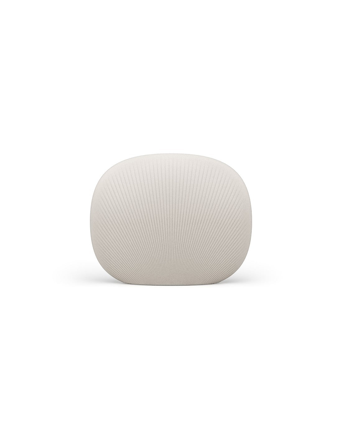 Fade Shell Separe' Bianco Indoor/outdoor Cm.103x28x140h