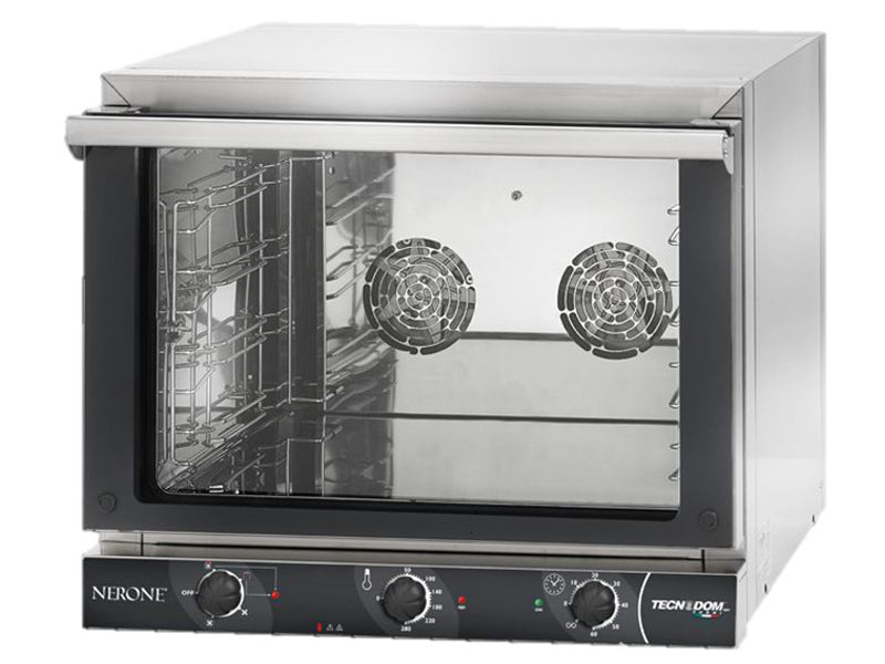 Forno Nerone Meccanico A Convenzione-grill 4xgn1/1 Mm.685x680x580 Kw.3