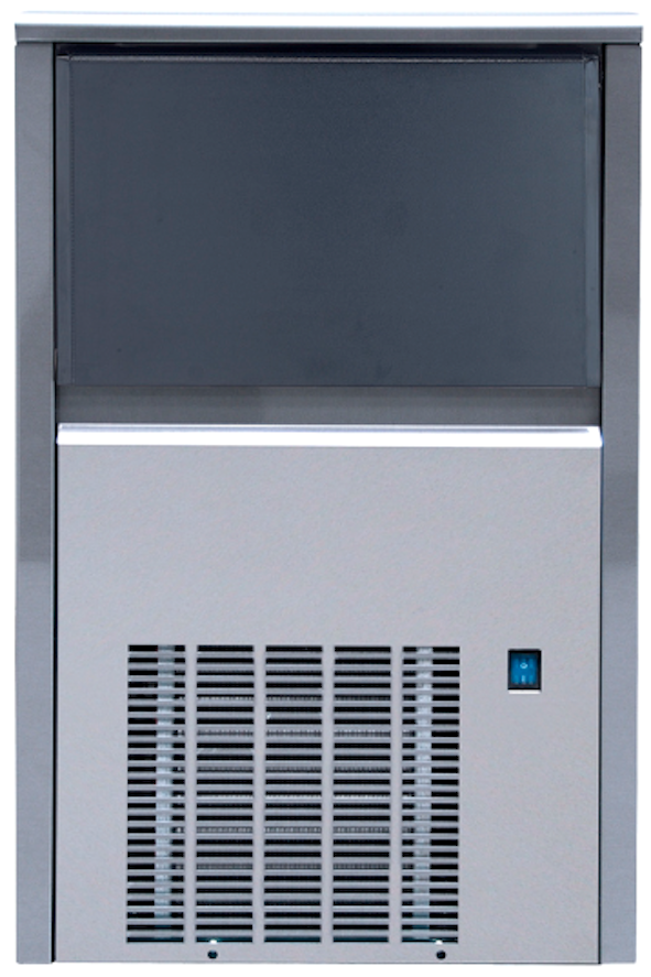 Gs-25pw Fabbricatore Di Ghiaccio Ad Acqua Cubetto Pieno Kg.25/24h W.36