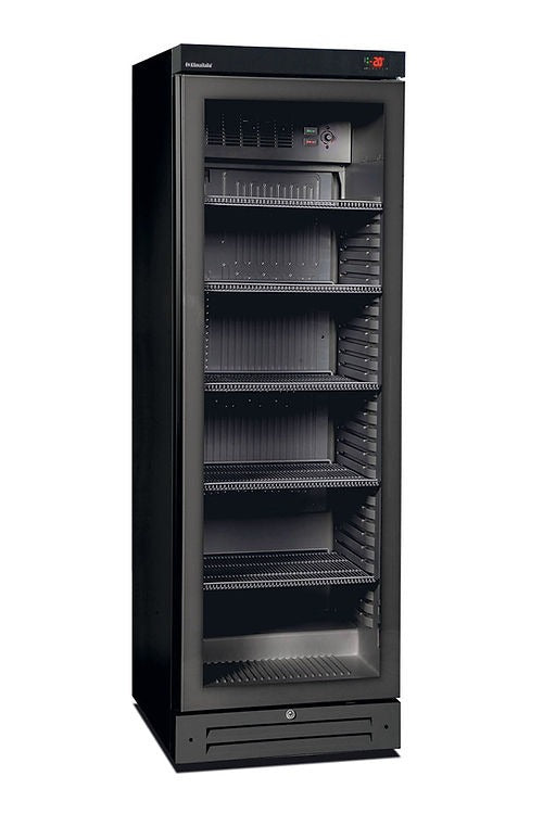 Icool 401 G Sz Blk Frigo Vetrina Statica -2 C/+6 C Lt.360 V.220-240 W.