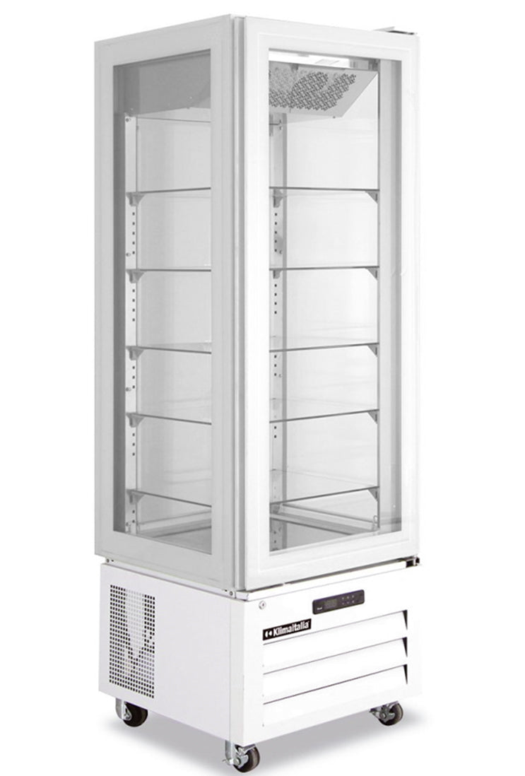 Victoria 65 Nfn White Frigo Pasticceria Quattro Lati Vetro -21 C/-18 C