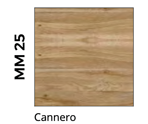 Nobilitato Piano 79x79 Mm.25 Cannero