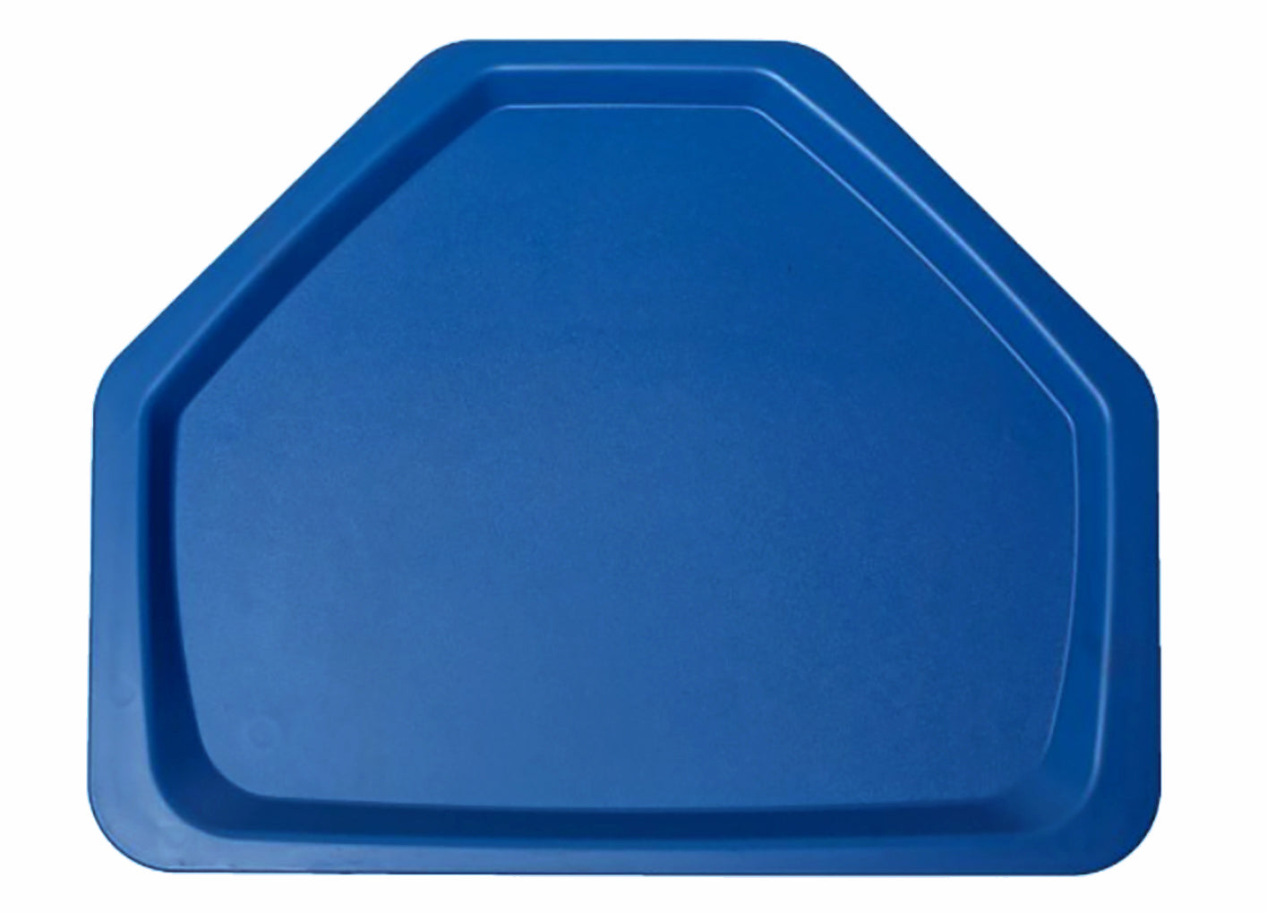 Vassoio Trapezio Gastronorm Cm.53x32,5 Blu Genziana