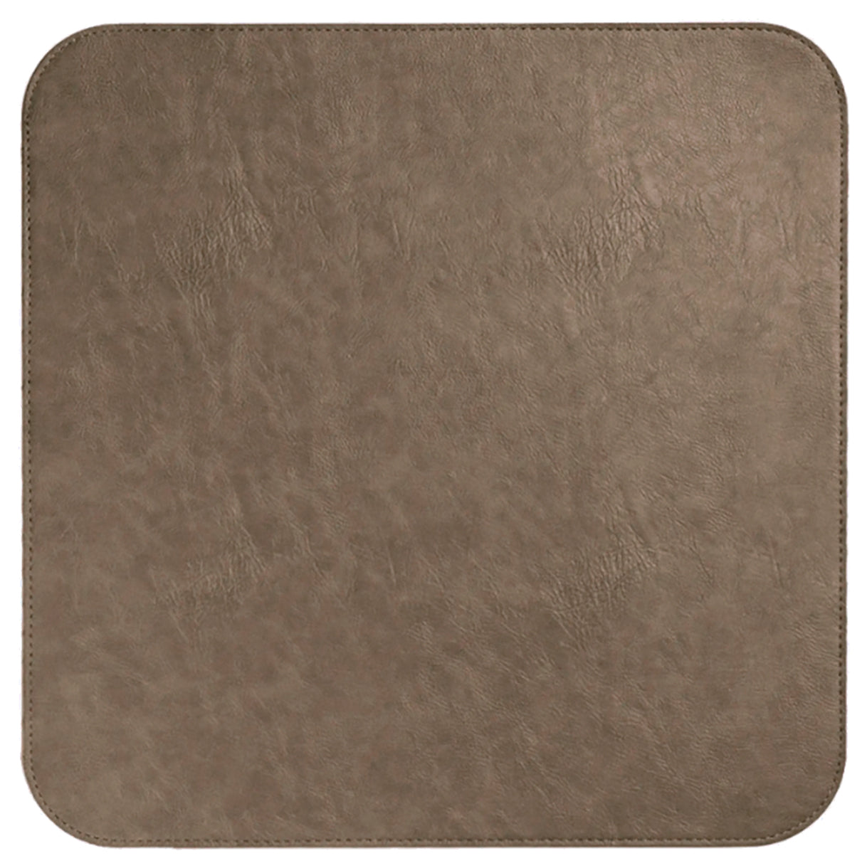 Tovaglia Similpelle Cm.120x120 Vintage Tortora
