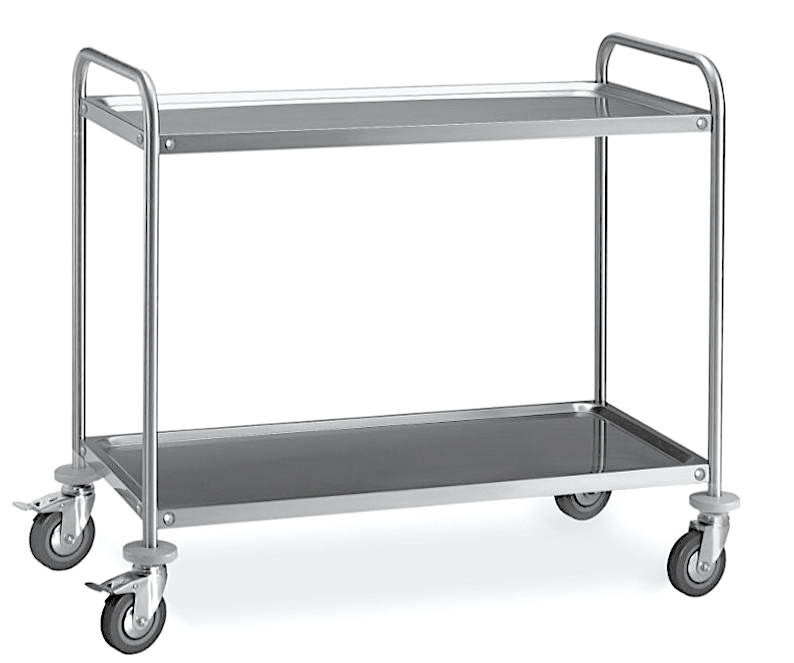 Cr215 Vh22 Carrello Due Piani Mm.1085x590x935h